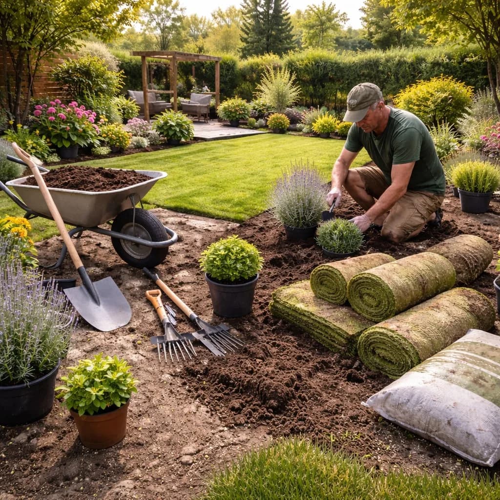 Tuindesign en tuinaanleg: van idee tot uitvoering, zo realiseer je jouw droomtuin